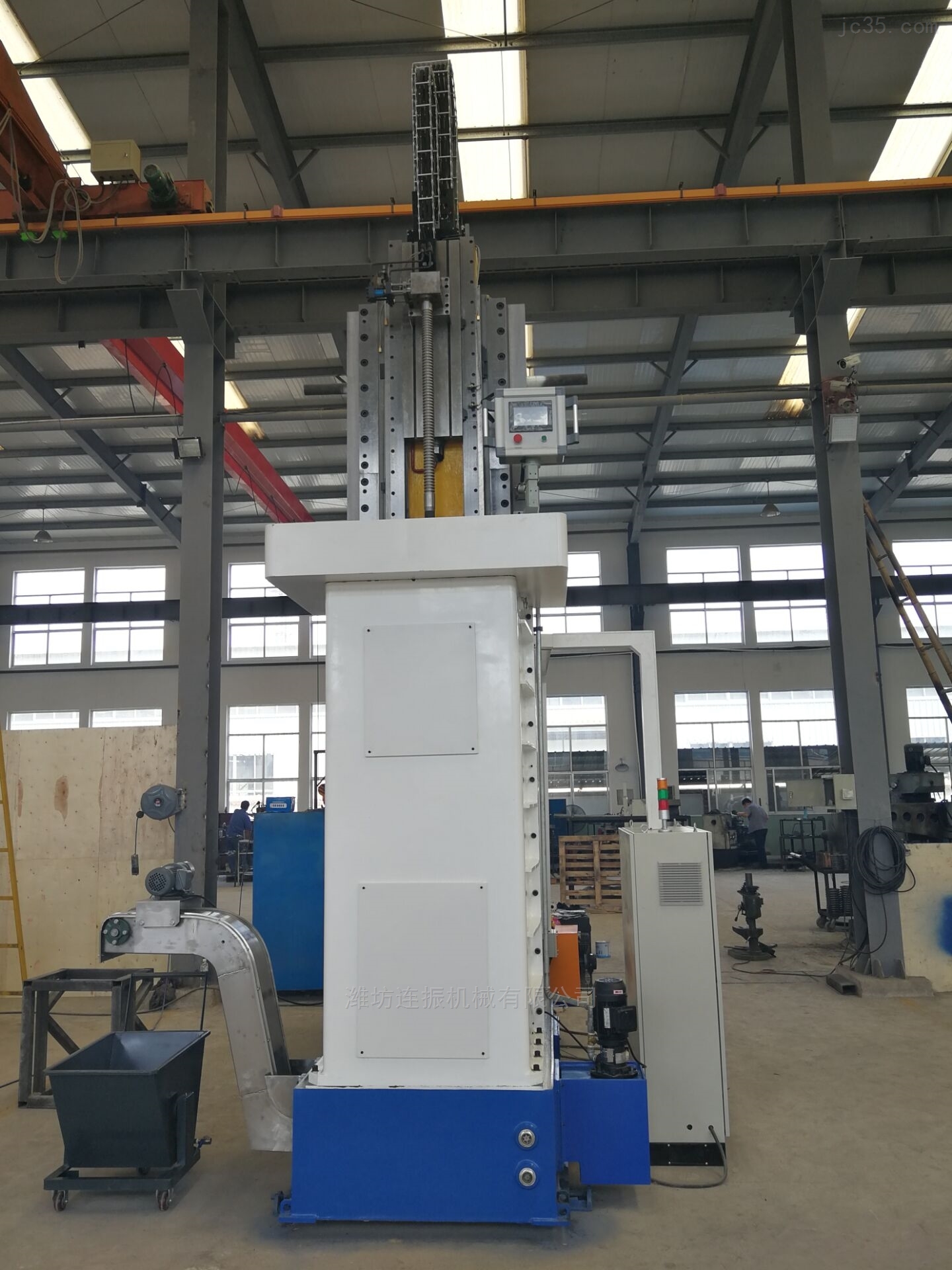 连振立式液压拉床