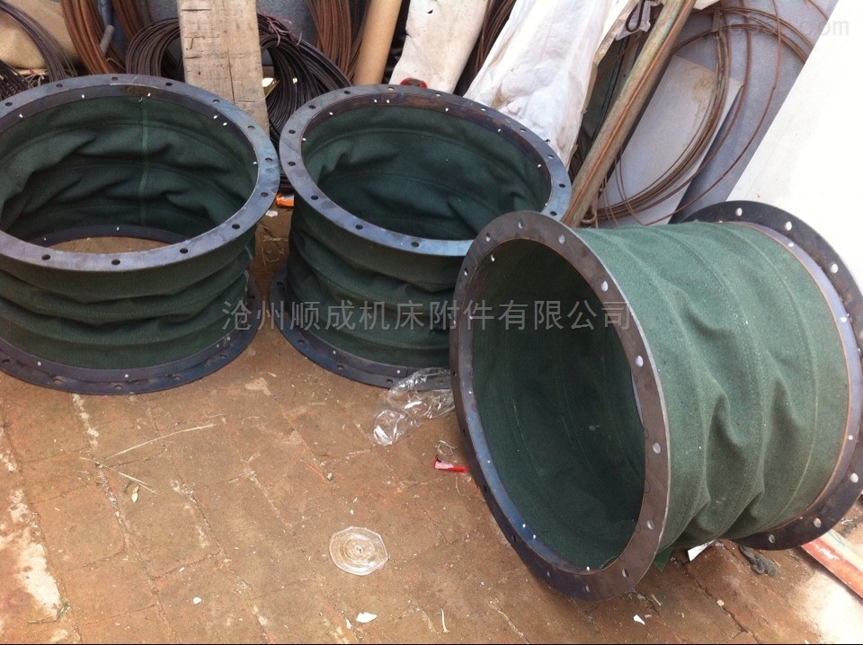 加工帆布硅胶布软连接